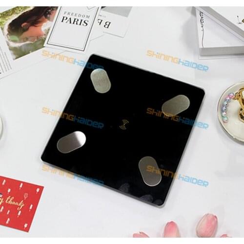 Light energy charging APP Bluetooth intelligent electronic human health scale Weight measurement body fat scale