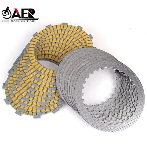 JAER Clutch Friction Plates for Honda VFR1200 FA (Manual Gearbox Model) 2010-2015 22210-MGE-305 22210-MFL-880