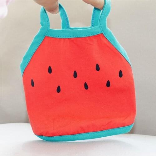 Summer Dog Clothes Puppy Chihuahua Pets Clothing for Small Medium Dogs Vest Fruit Watermelon Dogs Costume Ropa Perro Yorkshire