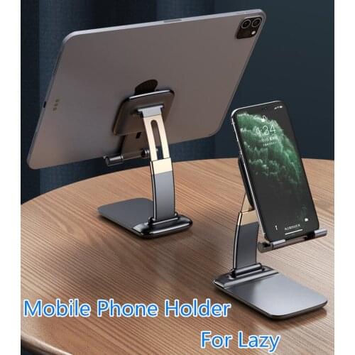 Desk Stand Mobile Phone Holder Smartphone Stand Holder Foldable Tablet PC Phone Stand Convenient Lazy Stand Transparent Bracket