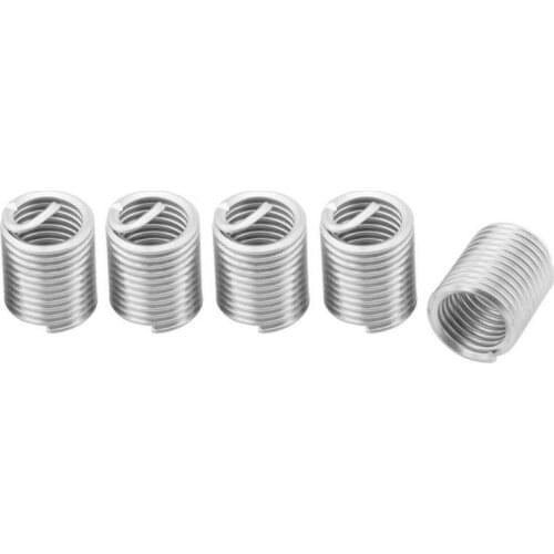 60Pcs M3 M4 M5 M6 M8 M10 M12 Stainless Steel Thread Repair Insert Kit Set For Hardware Repair Tools