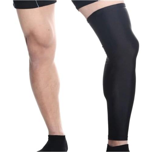 Men Women UV Protection Leg Warmers Knee Pads Basketball Running Soccer Cycling Brace Leg Sleeves Knee Protector Calf