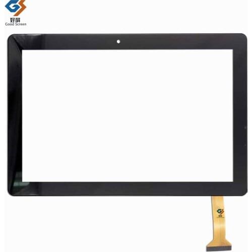New 10.1 Inch 2.5d black touch screen for bdf m107 4g capacitive touch sensor panel m107 volume button switch