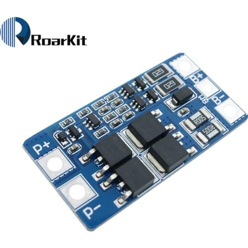 2S 10A 7.4V 18650 lithium battery protection board 8.4V balanced function/overcharged protection