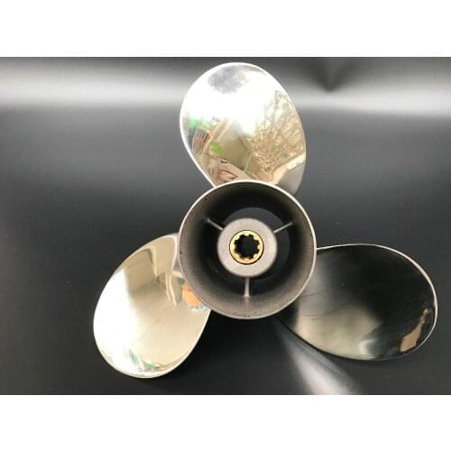 Free shipping 9 1/4x12 STAINLESS STEEL Propeller Motors For Yamaha 9.9HP-15HP Outboard Engine Propeller marine propellers