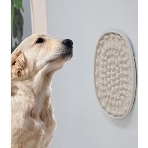 Silicone Dog Lick Mat for Dogs Pet Slow Food Plate Dog Bathing Distraction Silicone Dog Sucker Food Training Pet Feeder Supplies