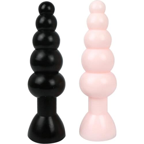 Super Large Anal Beads Suction Cup Big Dildo Anal Plug Butt Plugs Male Prostate Massage Adult Erotic Anal Sex Toys For Men/Women