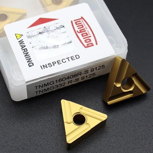 TNMG160408 R S 9125 Carbide Inserts TNMG160404 High quality External Turning Tool CNC Lathe Cutting Tools For steel