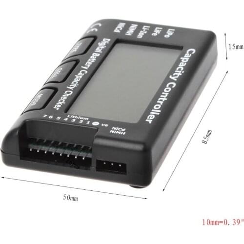 C5AA RC CellMeter-7 Digital Battery Capacity Checker For Nicd NiMH LiPo LiFe Li-ion