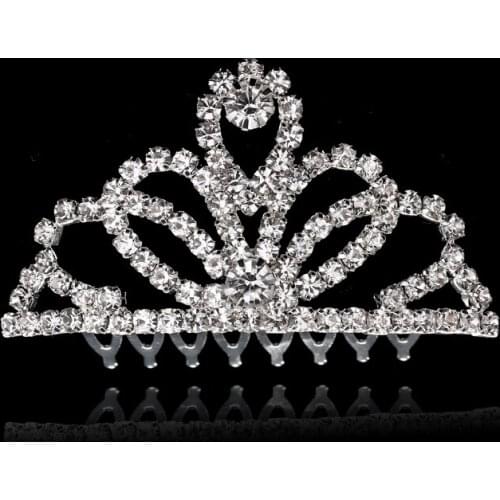 Z 2017 Popular beautiful and trendy bride & cute little girl suitable for the crown hair ornaments is your best choice