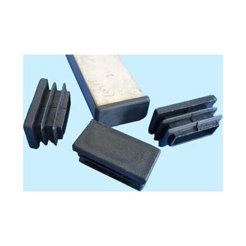 15*25 30 40 50 60mm Tube Insert Ending Blanking tube pipe Cap,Rectangle oblong,rainshed canopy leg folding shelf bed chair feet