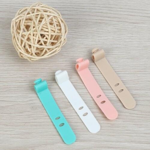 2/4PCS Creative Travel Accessories Silica Gel Cable Winder Earphone Protector USB Phone Holder Accessory Packe Organizers