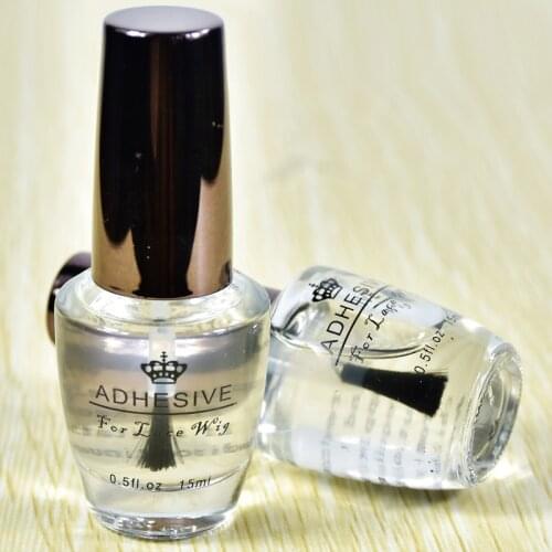 2 Bottles 0.5FL .OZ(15ml) Professional Super Wig Adhesives For Lace Wigs High Quality Hair Beauty Salon Accessory Wig Glue