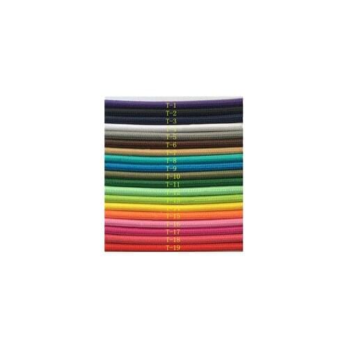 2m/lot 2x0.75 Color Twisted Wire Twisted Cable Retro Braided Electrical Wire Fabric Wire DIY wire vintage lamp cord