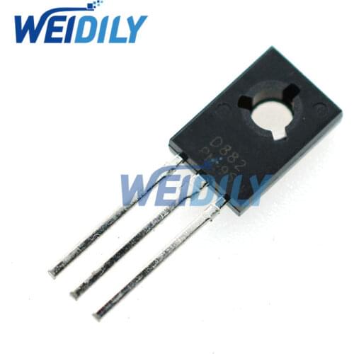 20PCS/Lot Triode Transistor D882 2SD882 3A/40V NPN Power Triode New Original