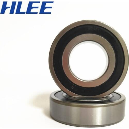 5 pcs Deep groove ball bearings 6211 2RS size 55*100*21mm