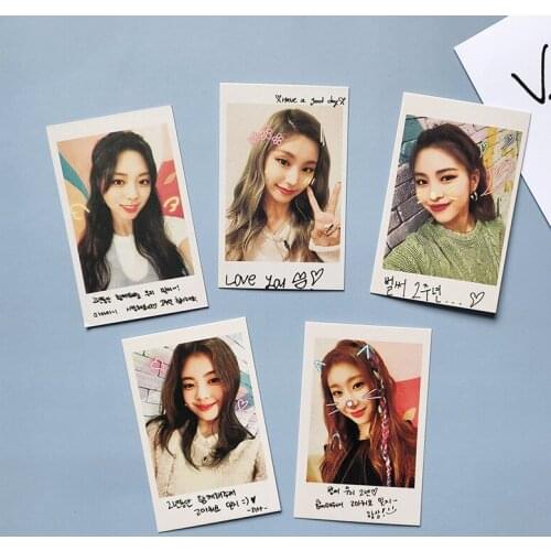 5pcs/set Kpop ITZY LOMO Cards for fans collection New arrivals K-pop ITZY Photo Cards
