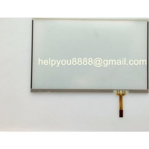 Free DHL new 7inch LB070WV7 TD01 LB070WV7-TD01 Touch screen panel with 4 Pins REPLACEMENT DIGITIZER FOR HYUNDA I VELOSTER RADIO