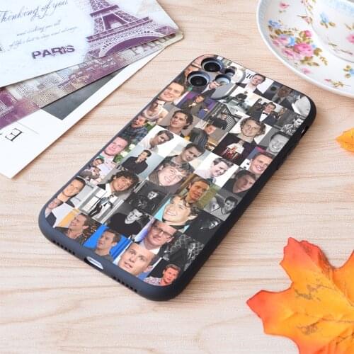 For iPhone Jonathan Groff Collage Many Items Available Print Soft Matt Apple iPhone Case