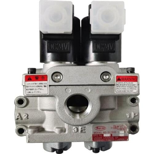 SOLENOID valve MODEL AD-SL231D-304D AD-SL231D-406D AD-SL231D-508D AC220V AC110V DC24V UNDER LICENCE OF TOYOOKI KOGYO JAPAN