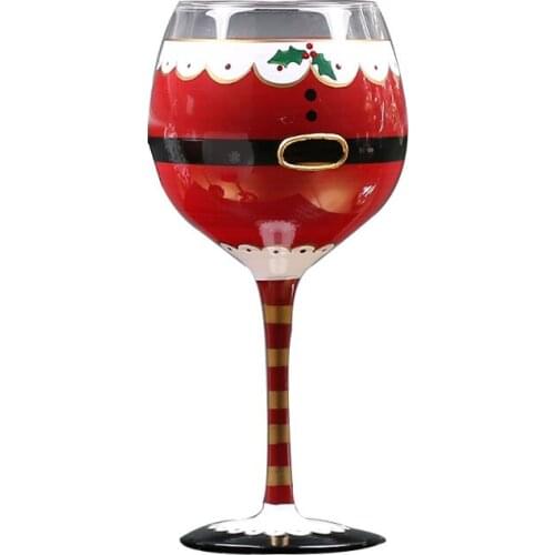 Creative Hand Painted Wine Glass Goblet Personality Champagne Cocktail Cup Bar Hotel Party Drinkware Wedding Home Decoration