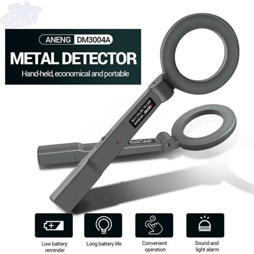 ANENG DM3004A Metal Detector Portable Handheld High Sensitive Scanning Security Super Detection Instrument