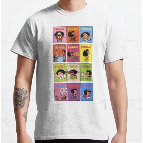 Men Tshirt Mafalda poster Women t shirt