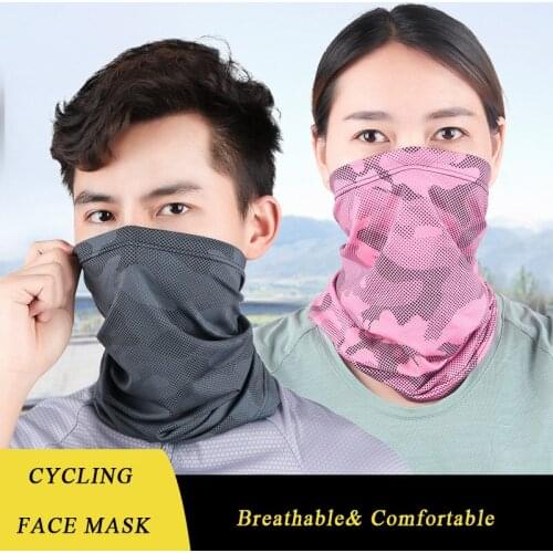 2021 New Cool Fishing Scarf Neck Gaiter Dustproof Sun Protection Outdoor Sports Motorcyle Hiking Cycling Bandanas Headgear