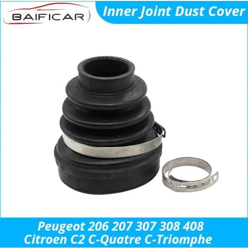 Baificar Brand New Genuine Inner Joint Dust Cover Axle for Peugeot 206 207 307 308 408 Citroen C2 C-Quatre C-Triomphe