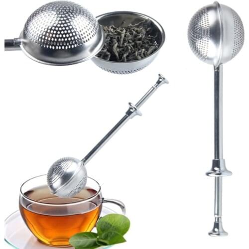 Tea Strainer Stainless Steel Tea Infuser Reusable Metal Tea Bag Filter Loose Leaf Green Teapot Teaware Kitchen Tool For Home