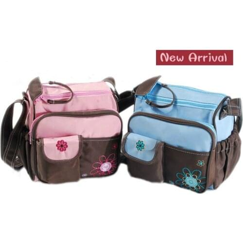 4 Colors High Quality Fashion Classical Tote Baby Shoulder Bags Durable Nappy Bag Mummy Mother Baby Bag Baby Care Accessories