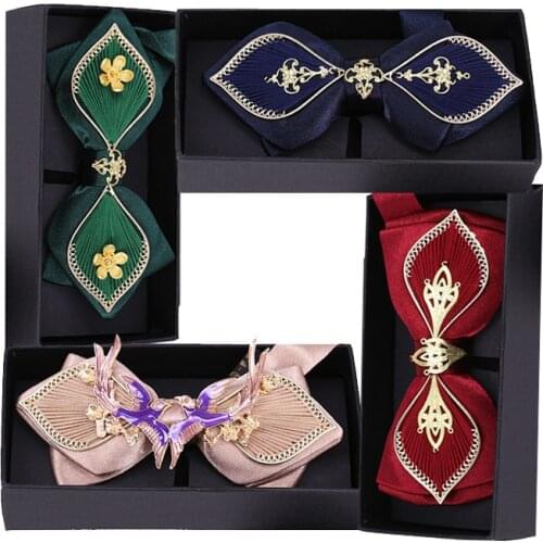 Wedding Bow Tie Mens Formal High-end Suit Shirt Accessories Gifts Business Bowtie Multicolor (price Only Includes Bow Tie)