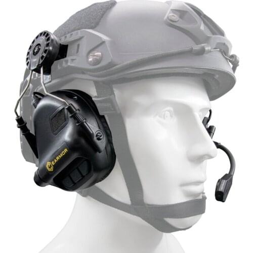 Tactical pickup noise reduction communication shooting soundproof headphones