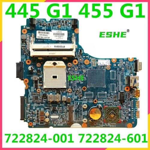 12240-1 48.4ZC03.011 For HP Probook 445 G1 455 G1 Laptop motherboard 722824-001 722824-601 AMD DDR3 Mainboard