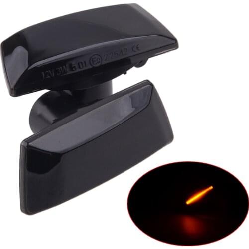 13252456 2pcs Dynamic LED Side Marker Turn Signal Light fit for Opel Adam Corsa Astra Insigina 13193575 13497989 1713423