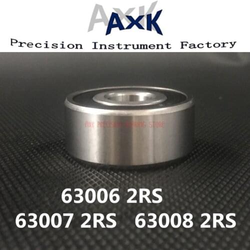 2021 Promotion Sale 1pcs 63006 2rs 30*55*19 Mm 63007 35*62*24mm 63008 40*68*21mm Bearing Non-standard Ball Bearings