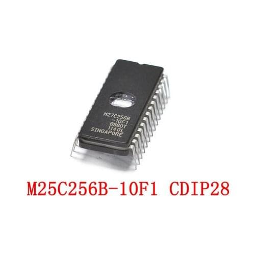 5pcs/lot M27C256B-12F1 M27C256B-10F1 12F1 100F1 70F1 27C256 CDIP-28 In Stock