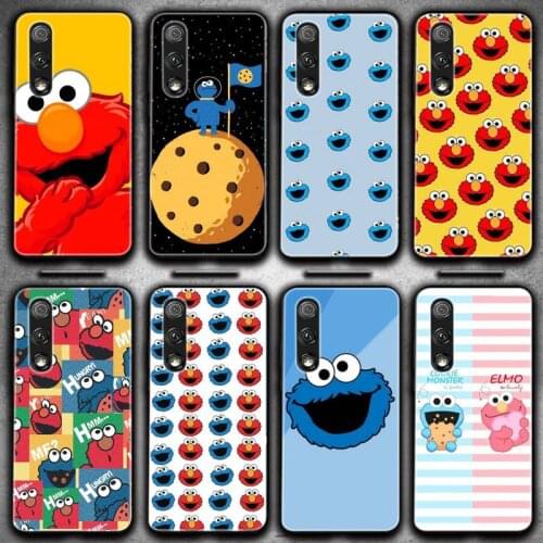Phone Case For Huawei P20 30 40 Pro Mate 20 30 40 Pro Honor 9x 10 30lite Y62019 Cute Elmo Cookies Monster