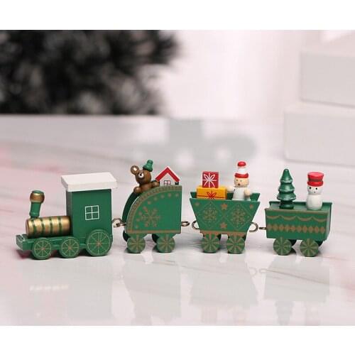 Wooden Ornaments Santa Claus Tree Merry Christmas Decorations For Home Xmas Gift Table Decor Pendant 2020 Natal New Year