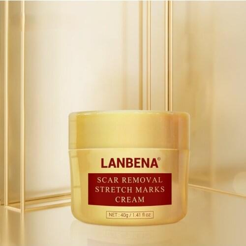 Scar Remove Cream Moisturizing Repair Acne Burns Wounds Surgery Traces Anti-Allergic Purslane Arbutin Body Facial Skin Care 40g