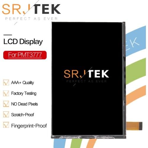 Srjtek 7" Matrix For Prestigio MultiPad PMT3777 3G PMT3777_3G LCD Display Tablet Screen Replacement Parts Free Adhesive