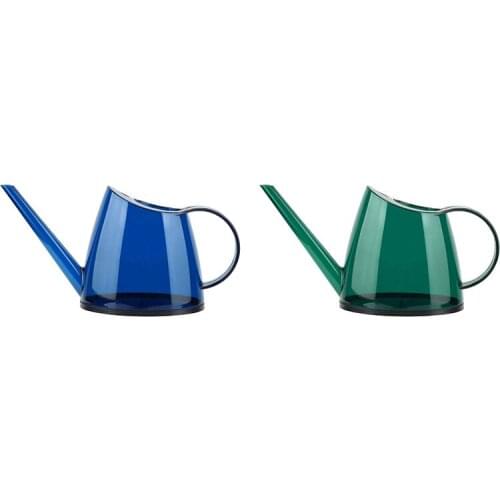 Fashionable Uncovered Garden Sprayer with Long-Spout Candy-Colored Watering Can 1.4L