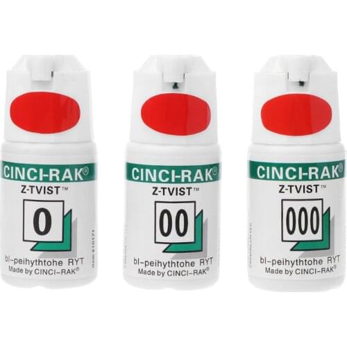 New 2M Dental Thread Disposable Gingival Retraction Cord Green Knitted Cotton Gum Line Dentist Material 1 Bottle Size 0 00 000