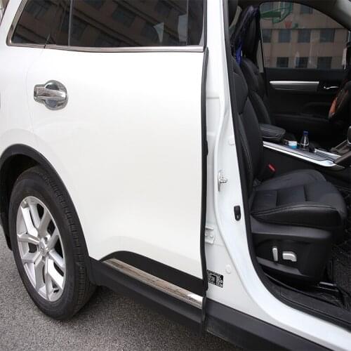 Car Door Scratch Strip Protector Edge Guard Rubber Strips for Renault Koleos Kadjar Duster for Hyundai Suzuki for Mitsubishi
