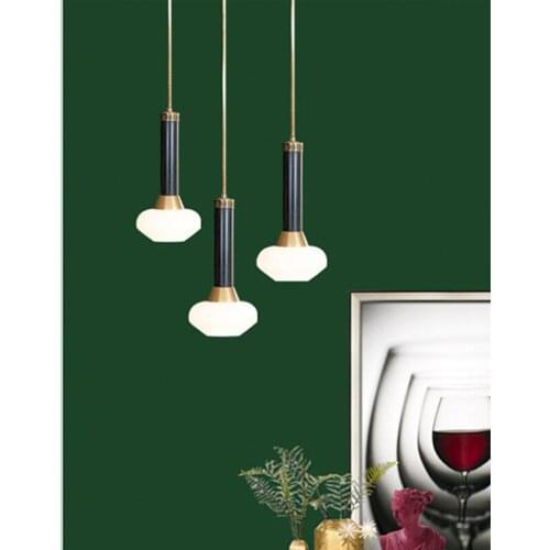 Post modern creative simple living room pendant lights art bedside bedroom designer home decro pendant lamps