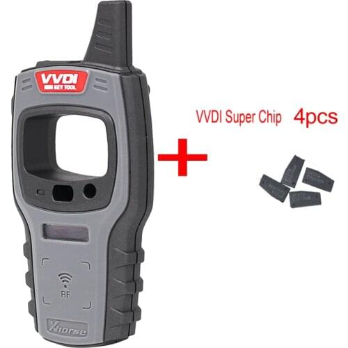 Xhorse VVDI Mini Key Tool Remote Key Programmer Support IOS and Android Global Version+ 4pcs Super Chips