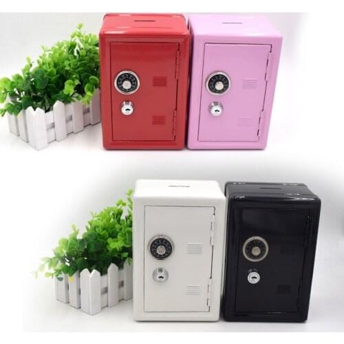 Christmas Creative Bank Mini Atm Money Box Password Digital Coins Cash Deposit Children New Year Gift Saving Safe Box Security