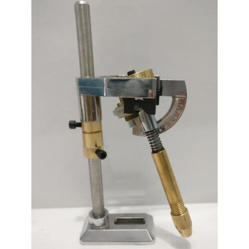 Jewellery making gem faceting machine manipulator grinding hand jewelry stone Angle polishing bar 96 64 32index