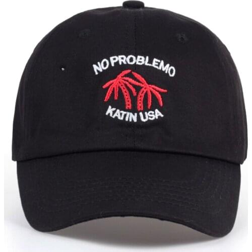 2020 Brand Coconut Trees KATIN USA Baseball Cap NO PALMBLEMO Men Women Dad Hat No Structure Cotton Snapback Caps Embroidery Bone