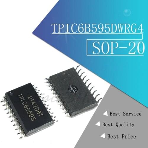 5pcs TPIC6B595DWRG4 TPIC6B595 TPIC6B595DW SOP20